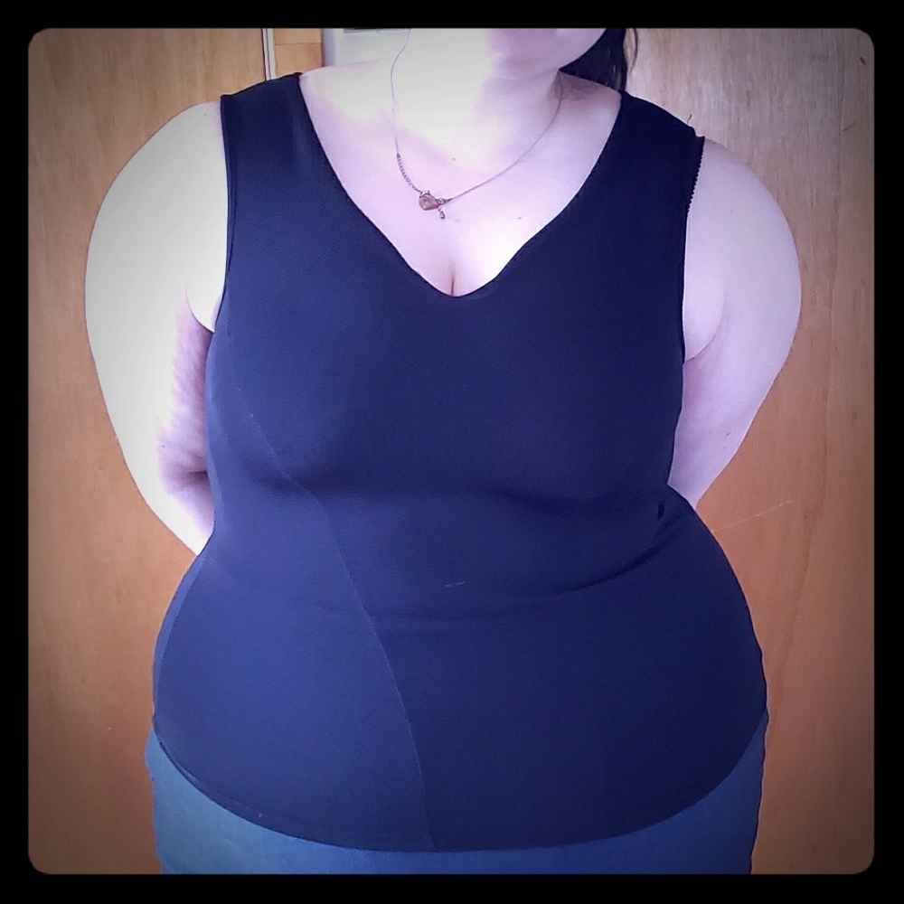 Black top with back lacing